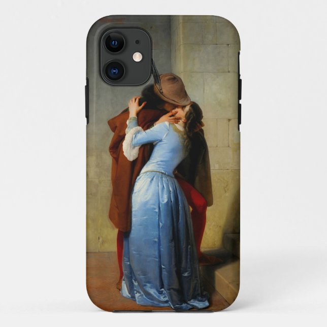 Capa Para iPhone 11 O Beijo Francesco Hayez (Verso)