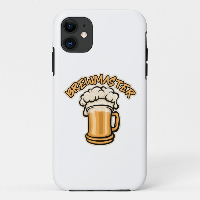 Capa Para iPhone 11 O Brewmaster precisa de uma caneca de cerveja (Verso)