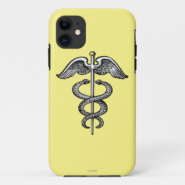 Capa Para iPhone 11 O Caduceus (Verso)