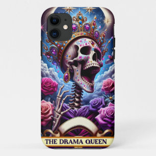 Capa Para iPhone 11 O Cartão Drama Queen Tarot