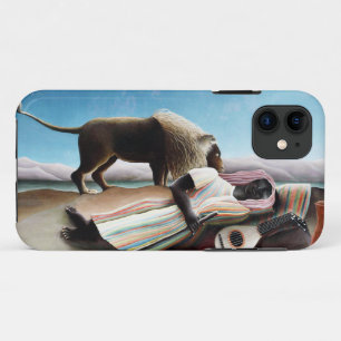 Capa Para iPhone 11 O cigano adormecido, Henri Rousseau (1897)