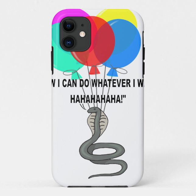 Capa Para iPhone 11 O Cobra Voador (Verso)