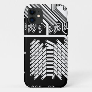 Capa Para iPhone 11 O conselho de circuito branco oh meu!