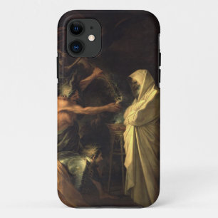 Capa Para iPhone 11 O Espírito de Samuel aparecendo para Saul na casa