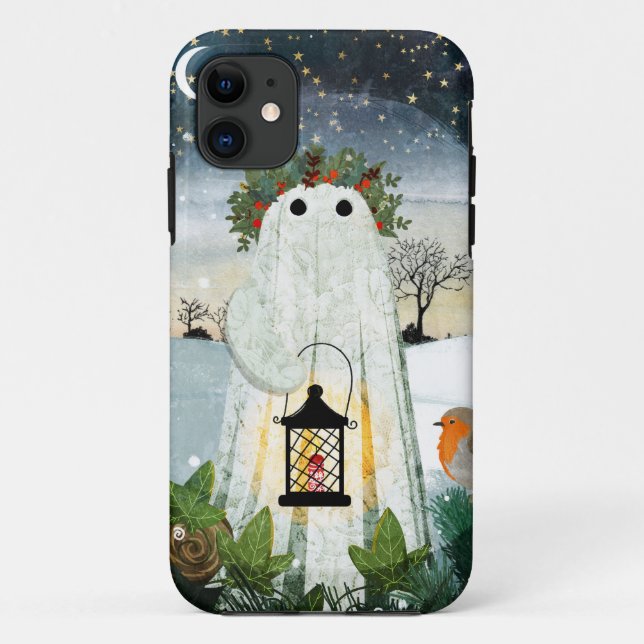 Capa Para iPhone 11 O Espírito do Solstício de Inverno (Verso)