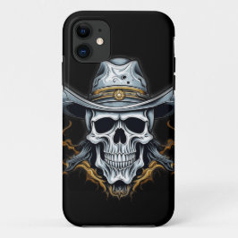 Capa Para iPhone 11 O Esqueleto Cowboy