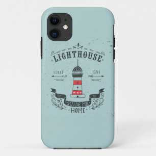 Capa Para iPhone 11 O farol guia-me o poster Home