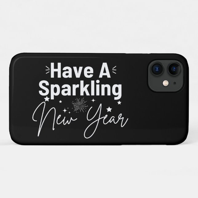 Capa Para iPhone 11 O feliz ano novo Tem Um Ano Novo Estimulante (Verso (horizontal))