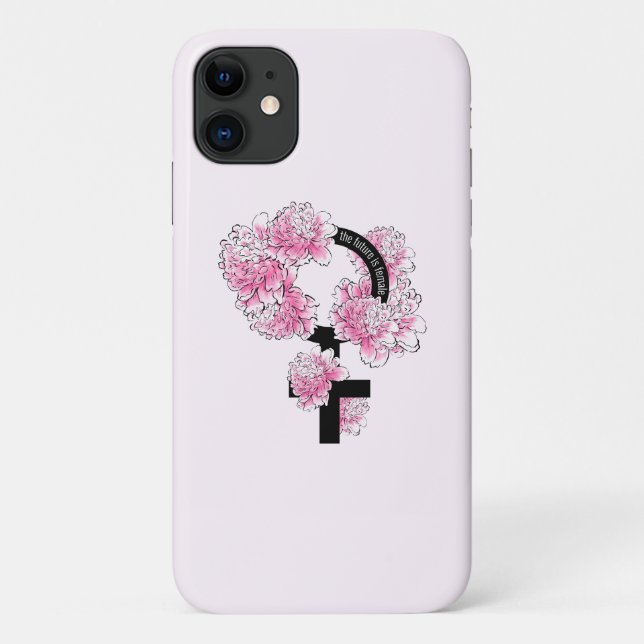 Capa Para iPhone 11 O futuro é feminino (Verso)