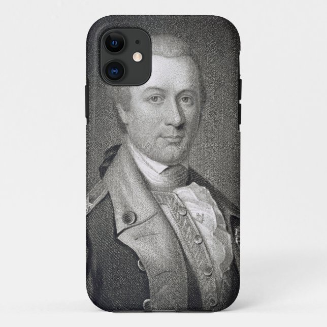 Capa Para iPhone 11 O general Otho Holland Williams (1749-94) gravou b (Verso)