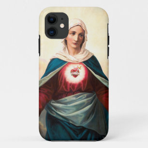 Capa Para iPhone 11 O Imaculado Coração de Maria