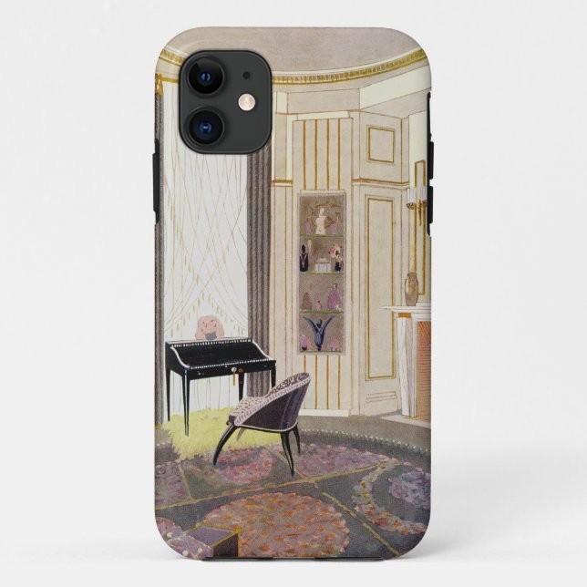 Capa Para iPhone 11 O interior com mobília projetou por Ruhlmann, de (Verso)