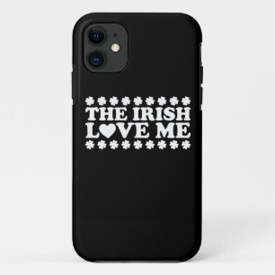 Capa Para iPhone 11 O Irlandês Me Ama Shamrock Dia de São Patrício Ret