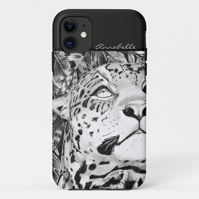 Capa Para iPhone 11 O Jaguar (Verso)