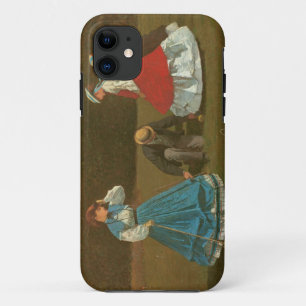 Capa Para iPhone 11 O jogo do croquet, 1866 (óleo em canvas)