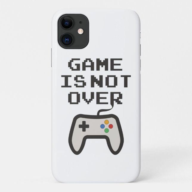 Capa Para iPhone 11 O jogo não acabou (Verso)