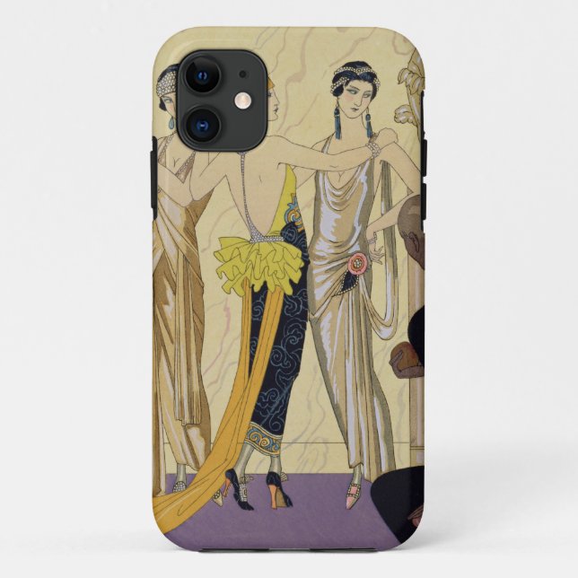 Capa Para iPhone 11 O julgamento de Paris, 1920-30 (impressão do (Verso)