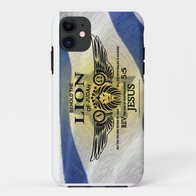 Capa Para iPhone 11 O Leão de Judah (Verso)