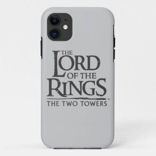 Capa Para iPhone 11 O LORD DO Logotipo Empilhado dos Anéis