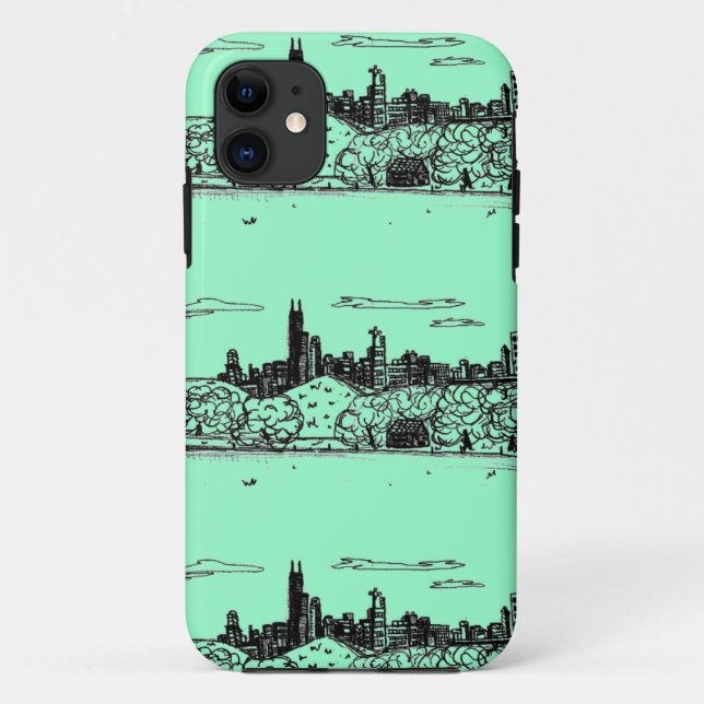 Capa Para iPhone 11 O meu caso do iPhone 5 da Cidade (Verso)