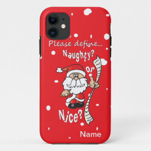 Capa Para iPhone 11 O papai noel satisfaz explica