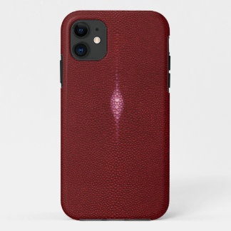 Capa Para iPhone 11 O RAIO de MANTA TEXTURED A CAIXA VERMELHA do