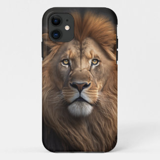 Capa Para iPhone 11 O Rei Leão Majestoso da Selva