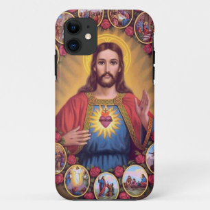 Capa Para iPhone 11 O Sagrado Coração de Jesus