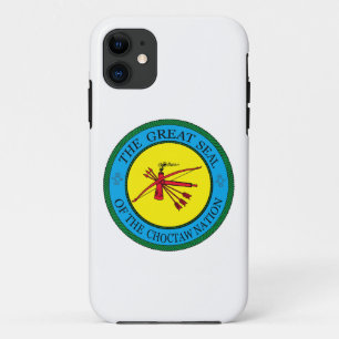 Capa Para iPhone 11 O Selo Excelente da Nação Choctaw de Oklahoma