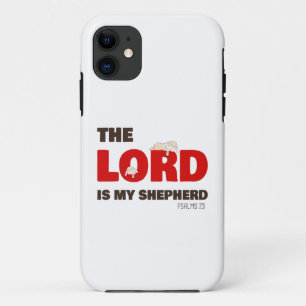 Capa Para iPhone 11 O Senhor É Meu Pastor Salma 23 Fé Cristã