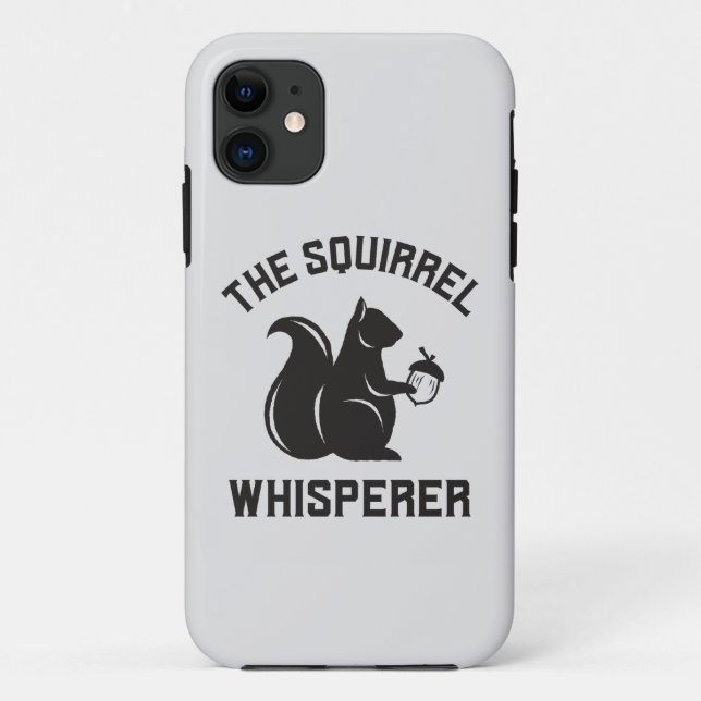 Capa Para iPhone 11 O Sussuro de Esquilo | Squirrel Lover (Verso)