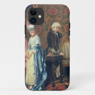 Capa Para iPhone 11 O tiff dos amantes, 1872 (óleo no painel)