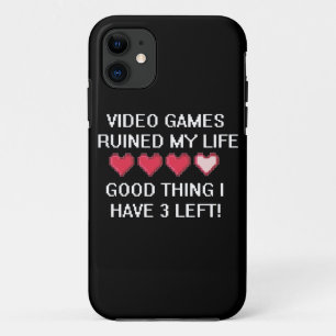 Capa Para iPhone 11 O video games arruinou meu estilo de vida 1