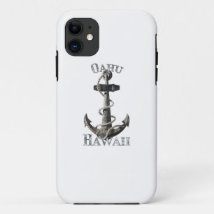 Capa Para iPhone 11 Oahu Hawaii Vacina Anchor Náutico À Vela