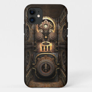 Capa Para iPhone 11 Objecto Infernal de Steampunk