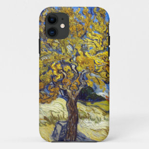 Capa Para iPhone 11 Obra-Prima de Arte da Amoreira de Van Gogh