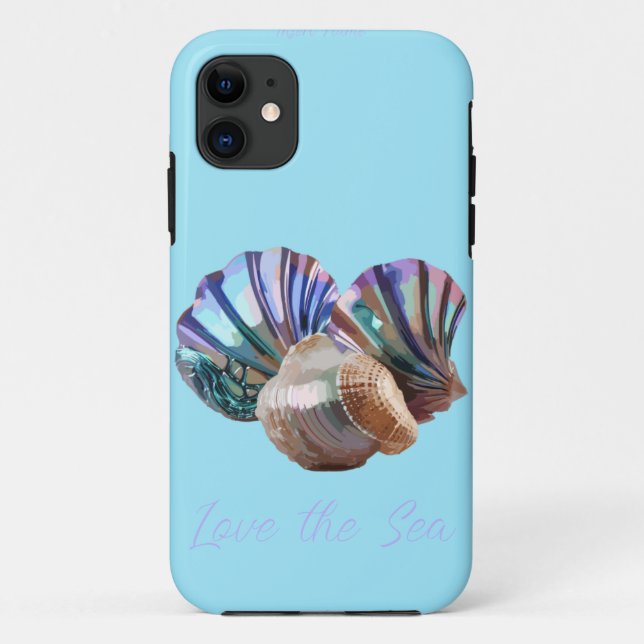 Capa Para iPhone 11 Oceano Gems (Verso)
