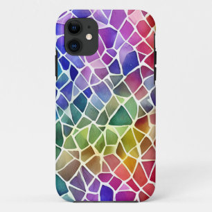 Capa Para iPhone 11 Octagon Geométrico do Abstrato de Litter