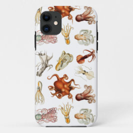 Capa Para iPhone 11 Octopus Cephaloposo Oceânico