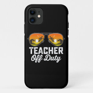 Capa Para iPhone 11 Óculos de Sol de Professor Fora de Serviço no Últi