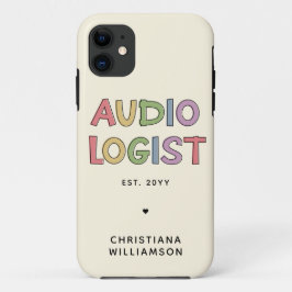 Capa Para iPhone 11 Oferta Personalizada de Audiologia para Graduação