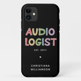 Capa Para iPhone 11 Oferta Personalizada de Audiologia para Graduação
