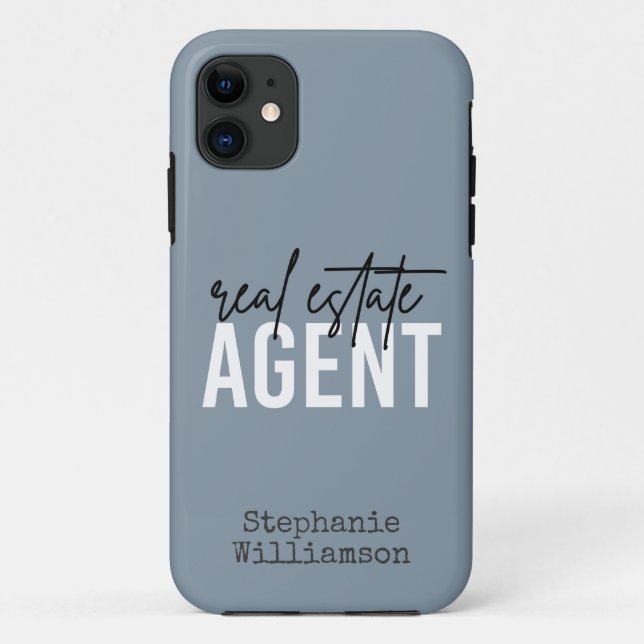 Capa Para iPhone 11 Ofertas personalizadas de agentes imobiliários par (Verso)