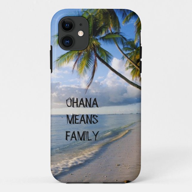Capa Para iPhone 11 Ohana (Verso)