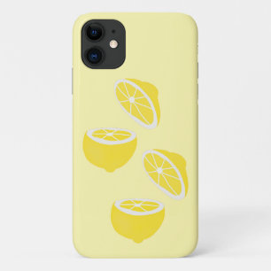 Capa Para iPhone 11 Olá Lemon, fruta amarela moderna