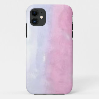Capa Para iPhone 11 Óleos tricolor modernos pattern-iphone5 de mármore