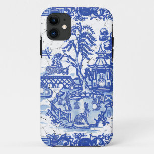 Capa Para iPhone 11 Olho Clássico da Ilha Willow de Rabbits Azul Whims