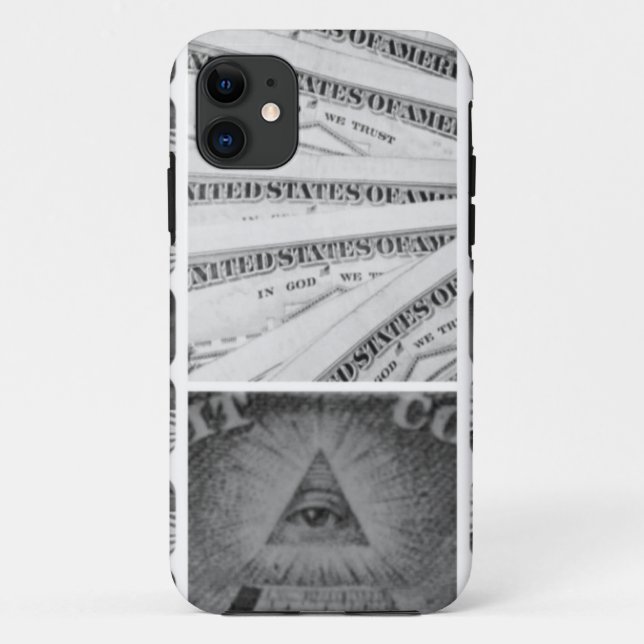 Capa Para iPhone 11 Olho da pilha do providência (Verso)