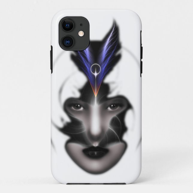 Capa Para iPhone 11 Olhos Anjos De Vento (Verso)
