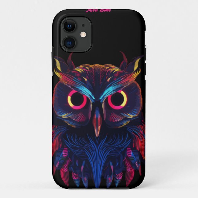 Capa Para iPhone 11 Olhos brilhantes (Verso)